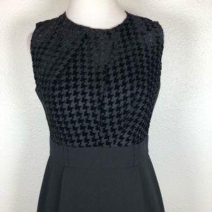 Calvin Klein velvet sheath dress 6 petite